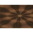 thumbnail image 1 of Ahgly Company Indoor Rectangle Patterned Saddle Brown Area Rugs, 6' x 9', 1 of 6