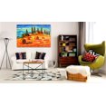 thumbnail image 2 of Tiptophomedecor Stretched Canvas Wall Art  - August In Tuscany - Stretched & Framed Ready To Hang Art, 2 of 3
