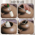 thumbnail image 6 of Pottery Telescopic Sponge Wand with 1 Removable Sponge Headto Remove Excess Water From Tall or Narrow Pottery, 6 of 7