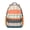 Orange-23, variant on Colorful Abstract Student Backpack - Waterproof & Breathable for School, Work, or Travel