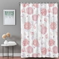 thumbnail image 3 of Bathroom Shower Curtain Watercolor Red Coral Purple Conch Waterproof Shower Curtains with Hooks, Summer Marine Life Bath Curtains Bathtub Curtain Home Decor 36x72in, 3 of 9