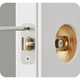 thumbnail image 5 of Hyper Tough Privacy Bed and Bath Doorknob, Stainless Steel Finish, 5 of 6