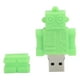 thumbnail image 3 of Unidad flash USB de alta velocidad con apariencia de robot verde y dibujos animados, dispositivo de memoria de 64 GB, 3 of 5