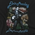 thumbnail image 2 of Elvis Presley Men's Memphis T-shirt XXX-Large Black, 2 of 7