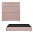 thumbnail image 1 of Box Base Cama King Size+Cabecera Blend Rosa, 1 of 8