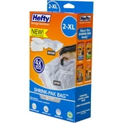 Hefty ShrinkPak Vacuum Seal Bags, 2 xLarge Bags