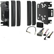 Jeep Liberty 2008-2012 Double DIN Stereo Harness Radio Install Dash Kit Package