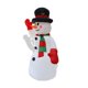 thumbnail image 1 of Navidad invierno inflable LED adorno brillante con ventilador inflador patio trasero dibujos animados decoración 2,4 metros muñeca de juguete Kits de decoración para fiestas Enchufe de EE. UU. Moyic HA009415-02B, 1 of 6