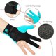 thumbnail image 5 of Guantes de billar de tres dedos transpirables, resistentes al desgaste y antideslizantes de alta elasticidad de color melocotón rojo Guantes de mesa de billar Guantes de billar, 5 of 5