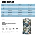 thumbnail image 6 of Kdxio Hawaiian Style for Men's Muscle T-shirt,Sleeveless for Workout Running Athletic Gym Lounge Casual, 6 of 7