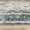 thumbnail image 5 of Avalon Home Celeste Washable Center Medallion Blue/ Ivory Indoor Area Rug, 5 of 13