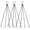 Black, variant on Hanging Baskets Chains 15.7 Inches 3 Leads Hanging Chains Flower Pot Hanger Replacement Plant Hangers for Planters and Lanterns, for Planters, Bird Feeders and Lanterns(Black)