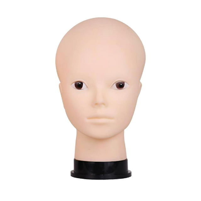 Cabeza de maniquí de maquillaje Sunnimix para pelucas y Mostrar Casco blanco