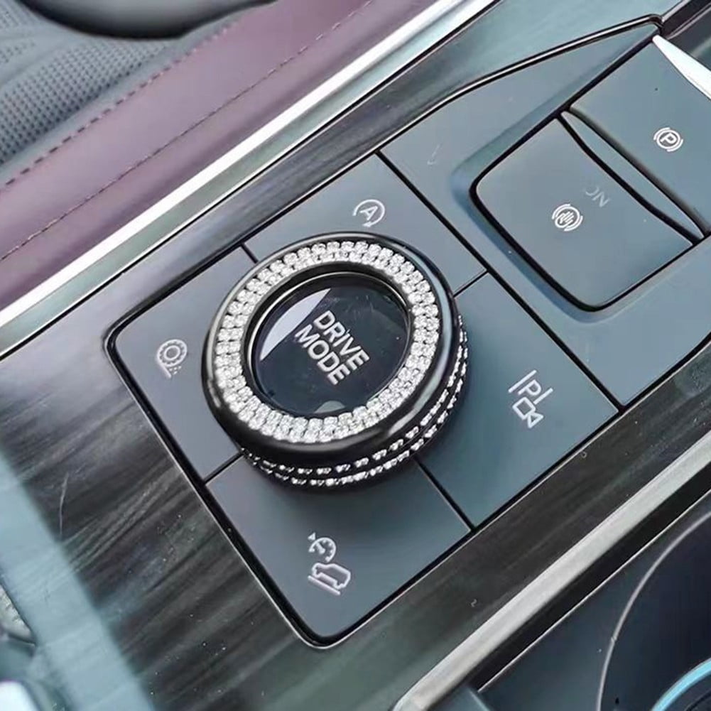 Bling Bling For Ford Explorer 20-23 Center Console Gear Shift Knob Cover Trim