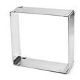 thumbnail image 2 of Adjustable Square Cake Mold Stainless Steel Mousse Cake Pastry Telescopic Mould Baking Tool  Small, 2 of 8