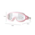 thumbnail image 3 of Gafas de natación Unisex antiniebla para piscina interior rosa blanco Sunnimix, 3 of 8