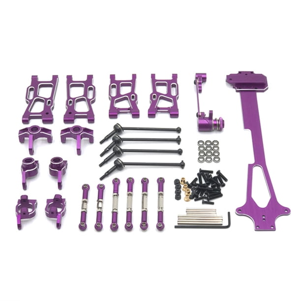 Brazo oscilante de metal Vogacara para vehículo RC Reemplazo WLtoys 1/14 144010 144001 144002 1/12 124017 124016 124018 124019