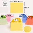 thumbnail image 7 of Post It Notes Pull Out Cute Glitter Sticky Notes 80 Sheets Transparent Sparkle Memo Pads For Back To School Journal Home Office Supplies School Supplies Bulk,pink, 7 of 7
