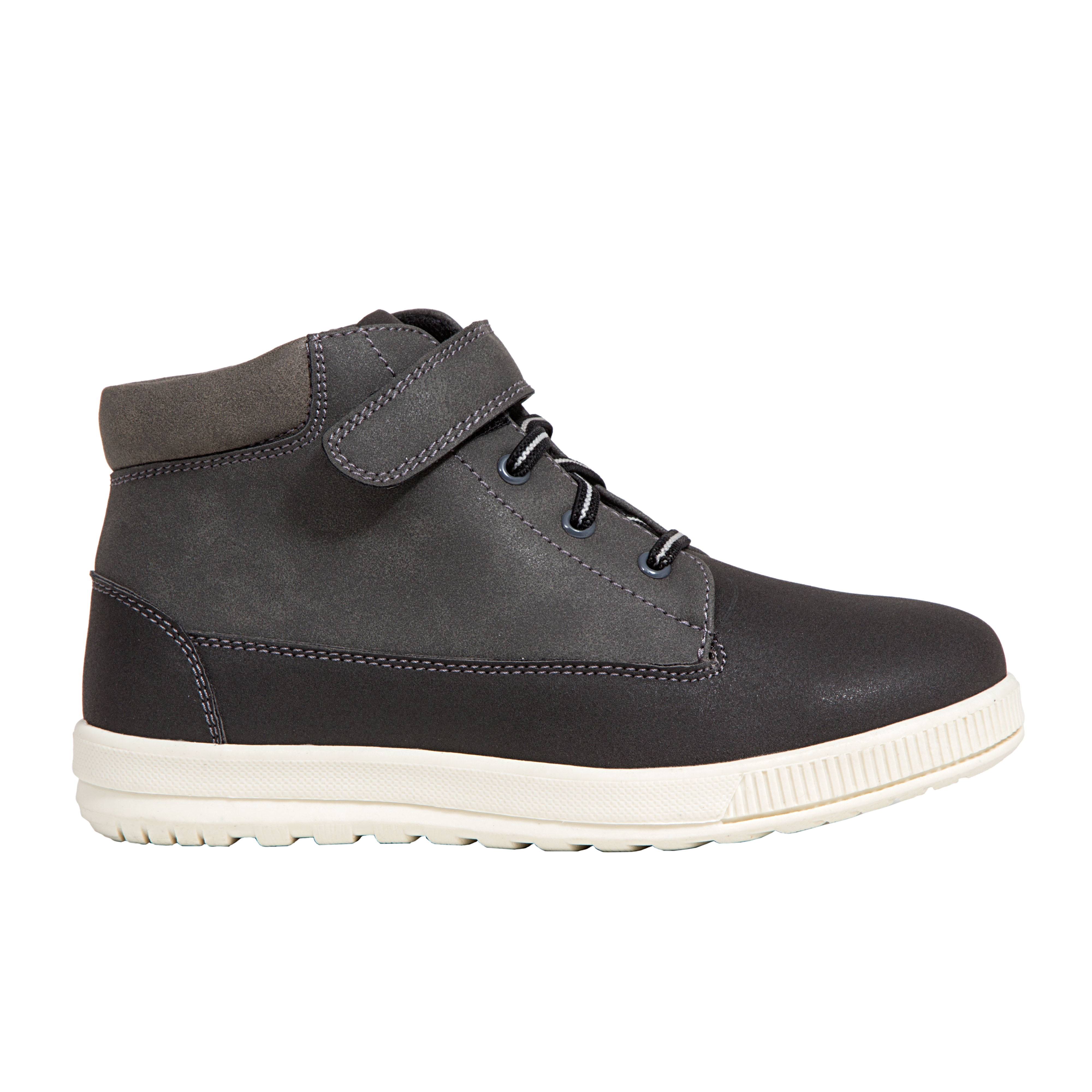 Deer Stags Boys' Niles Hybrid Fashion Sneaker Boot - Black/Grey - 6 Big Kid Medium