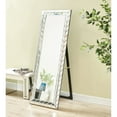 thumbnail image 2 of Elegant Decor Sparkle 22 In. Contemporary Standing Full Length Mirror In Clear, 2 of 2