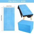 thumbnail image 3 of Sábanas desechables para mesa de masaje MRJ Blue, 100 unidades, impermeables, 3 of 6