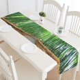 thumbnail image 1 of BSDHOME Path to Bamboo Forest Table Runner Placemat 16x72 inches, Spring Green Plant Table Cloth for Office Kitchen Dining Wedding Party Home Decor, 1 of 5