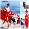 thumbnail image 6 of Fishing Paddle Board X Wide Inflatable Stand Up Surfboard Water Adult&Youth,450lbs Capicity,10'6"*33"*6",Versatile Yoga Standing Boat,Touring Sunbathing Non-Slip Deck, Beginner Summer Waves, 6 of 9