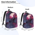 thumbnail image 2 of Salouo Astronaut Riding Fiery Horse for Travel Backpack for Men Women,Casual Laptop Backpack Daypack Business Work Bag for Travel、Hiking、Weekend -Medium, 2 of 5