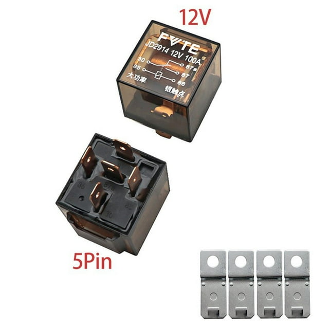 Lefu High Capacity Waterproof Car Relay 12V24V 100A 5-pin SPDT Control Equipment DC