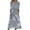 Multicolor, variant on qucoqpe Womens Summer Maxi Dress Button V Neck Short Sleeve Ruffle Long Dress Casual Loose Floral Print Beach Sun Dress with Pockets