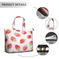 thumbnail image 2 of Weekender Bag Strawberry Overnight Duffel Carry on Tote Bag Fit . Inch Laptop Computer Women’s Travel Bag for Gym Sessions Yoga Classes, 2 of 5