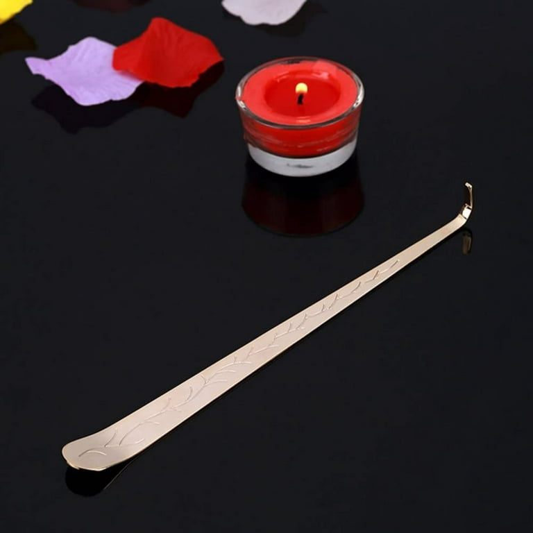 3 in 1 Candle Accessory Set, Candle Wick Trimmer Candle Snuffer Candle Wick  Dipper for Candle Lover (Dark Black)