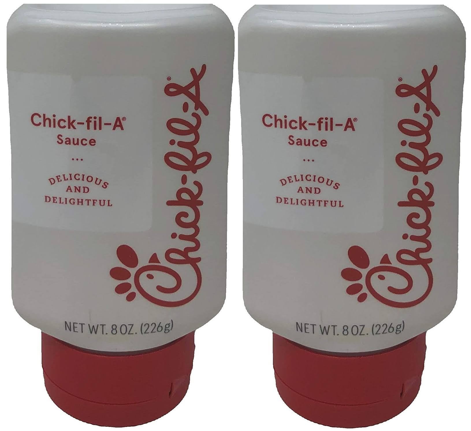 ChickFilA Sauce 8 oz. Squeeze Bottle Resealable Container For