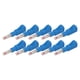 thumbnail image 3 of Conectores Tipo Banana, Conectores de Altavoz Tipo Banana de 4 mm Cat II 600 V 32 A Con 10 piezas para equipos digitales, 3 of 7