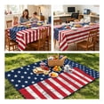 thumbnail image 7 of Diceymbol Nationalist Disposable Party Decor 54" Red White Blue Patriotic Table Runner for 4th of July, Memorial Day & Veterans Day Celebrations, 7 of 7
