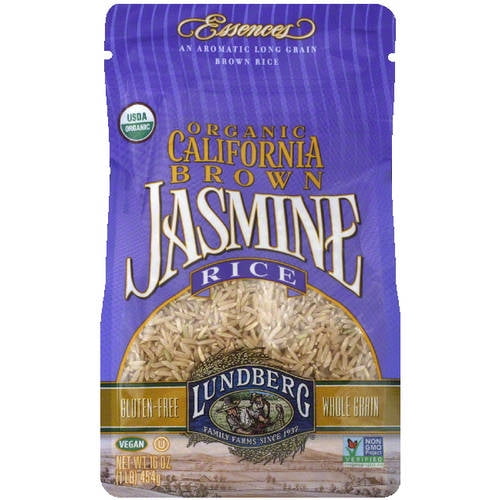Lundberg Family Farms Organic California Brown Jasmine Rice, 16 oz