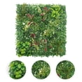 thumbnail image 4 of Troglfold fake plant for wall Artificial Boxwood Panels Topiary Hedge Wall Decoration Grass Mats,19.69"X19.69"X2.36", 4 of 10