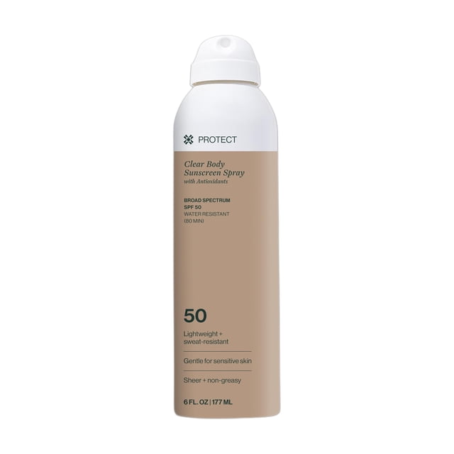 Protector solar en aerosol Dermasport SPF 50 Clear Body