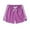 Purple, variant on Ovbmpzd Toddler Boy Shorts High Waisted Gray Yoga Drawstring Basketball Shorts Jeans for Toddlers for Girls 3-4 Years
