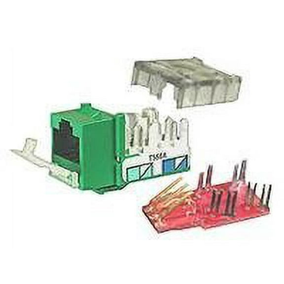 Hubbell Premise Wiring Jack,Orange,Cat6,Rj45 HXI6OR