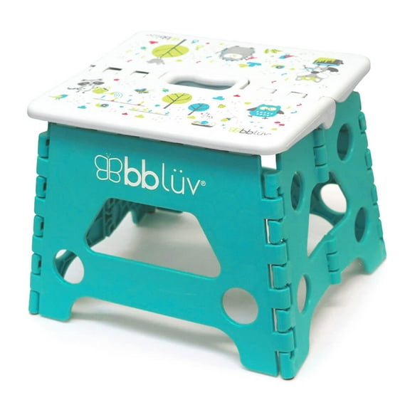 bbluv B0114B Step - Folding Step Stool - Aqua