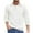 White(mens shirts), variant on Mens Textured Cable Knit Sweaters,Half Zip,Pullover,Casual Warm Top,Comfort Fit Sweaters,Khaki,Size 3XL