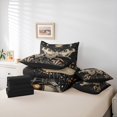 thumbnail image 6 of Manfei Gothic Moth 7-Piece Twin Bedding Sets,Rustic Mushroom Bedding Comforter Set,Country Flower Floral Sheet Sets For Boys Teens,Super Cozy Room Decor Reversible, 6 of 8