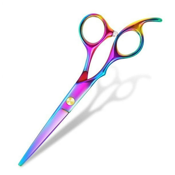 Hair Cutting Scissors/Shears, Professional Hair Shears - 6.7" Barber Haircut Scissors For Hair Cutting, Cool Coloring Hair Scissors For Men/Women