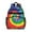 Colorful Tie Dye-1, variant on Pink Tie Dye Pattern Backpack for School,Cute School Bag,Schoolbag with Adjustable Shoulder Straps & Padded Back,15.25"x11.5"x5.25"