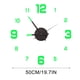 thumbnail image 3 of Luminous Wall Clock Stickers, DIY Glowing Frameless Hanging Watches, DIY Sticker Wall Clocks For Kitchen, Bathroom, Home Decoration, Digital Luminous, Glowing Sticker Clock, DIY Hanging Wall, 3 of 9