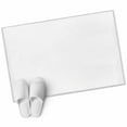 thumbnail image 2 of White 2x3 Door Mat Rug, Farmhouse Solid White Color Modern Art Non-Skid Rubber Backing Large Rectangle Rugs - Living Room Bedroom Home Office, Indoor Floor Mat Carpets Washable Rug, 2 of 9