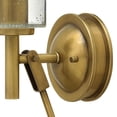 thumbnail image 4 of 3380HB Hinkley Lighting Collier - 1 Light Wall Sconce in Traditional and Mid-Century Modern Style - 5 Inches Wide by 16.75 Inches High-Heritage Brass, 4 of 9