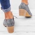 thumbnail image 5 of NOKIO Ankle Booties for Women, Fashion Women's Shoes Breathable High Heels Retro Short Boots Women'S Versatile Block Heel Ankle Booties Women Chunky Pointed Toe Cutout Low Heel Shoes, 5 of 7