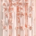 thumbnail image 4 of sasyxdc Riley Light Filtering Window Curtain Panel  Single 54" W x 84" L  Light Gray - Cute Gray Curtains for Bedroom - Bow Decor - Coquette Curtains for Windows huy, 4 of 8